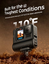 Load image into Gallery viewer, Extended Battery Module For GoPro HERO13, HERO12, HERO11, Hero10 & HERO9 (BLACK) Action Cameras