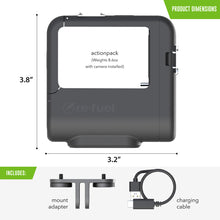Load image into Gallery viewer, Re-Fuel 9Hr Extended Battery Module for GoPro Hero Black Extreme Weather IP68 Waterproof 33ft Dustproof Dirtproof Rechargeable Pass Through Power Battery Backup