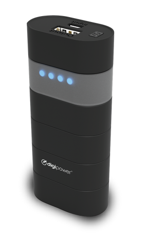 5,200mAh - Rechargeable Powerbank with 1amp USB Port