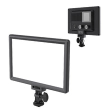 Load image into Gallery viewer, Ultra-Slim 120 LED Soft Video Light (15W) with LCD Display, Dimmable Brightness &amp; Adjustable