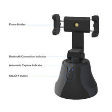 Load image into Gallery viewer, 360 Degree Motion Tracker Rotation Auto Face Detection