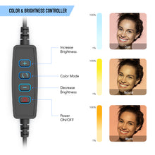 Load image into Gallery viewer, The Success - Video Calling, Teaching, Learning Smartphone Stand With Personal 6" Ring Light