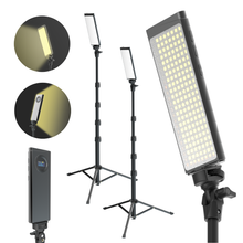 Load image into Gallery viewer, PRO2 - Two Point Lighting Set - Two 180 LED Lights + Two Pro Stands Kit