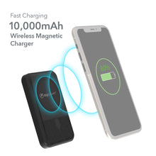 Load image into Gallery viewer, Digipower 10000mAh Magnetic Wireless Portable Powerbank for iPhone 14 & 13 Series