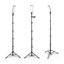 Load image into Gallery viewer, PRO3 - Three Point Lighting Set - Three 180 LED Lights &amp; Three Pro Stands Kit