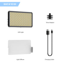 Load image into Gallery viewer, Pro Event 180 LEDs Video Light with Diffuser