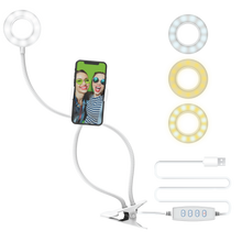 Load image into Gallery viewer, For You Photo Video Vlogging Kit Ring Light