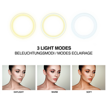 Load image into Gallery viewer, The Invisilight 11.3" Foldable Ring Light with 120 LEDs