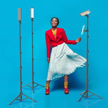 Load image into Gallery viewer, PRO3 - Three Point Lighting Set - Three 180 LED Lights & Three Pro Stands Kit