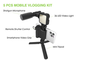 #FOLLOW ME - Vlogging Kit with Wireless Hand Held Grip