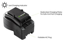 Load image into Gallery viewer, DSLR Travel Charger For Canon Replacement Batteries