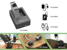 Load image into Gallery viewer, Action Power Kit for GoPro HERO8 Black, HERO7 Black, HERO6 Black, HERO5  & HERO