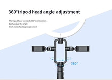 Load image into Gallery viewer, Multi-Function Stand with Smartphone, Camera, Light & Microphone Mount For Content Creation, Vlogging, Home & Studio Professional Use