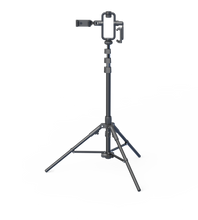 Load image into Gallery viewer, Multi-Function Stand with Smartphone, Camera, Light & Microphone Mount For Content Creation, Vlogging, Home & Studio Professional Use