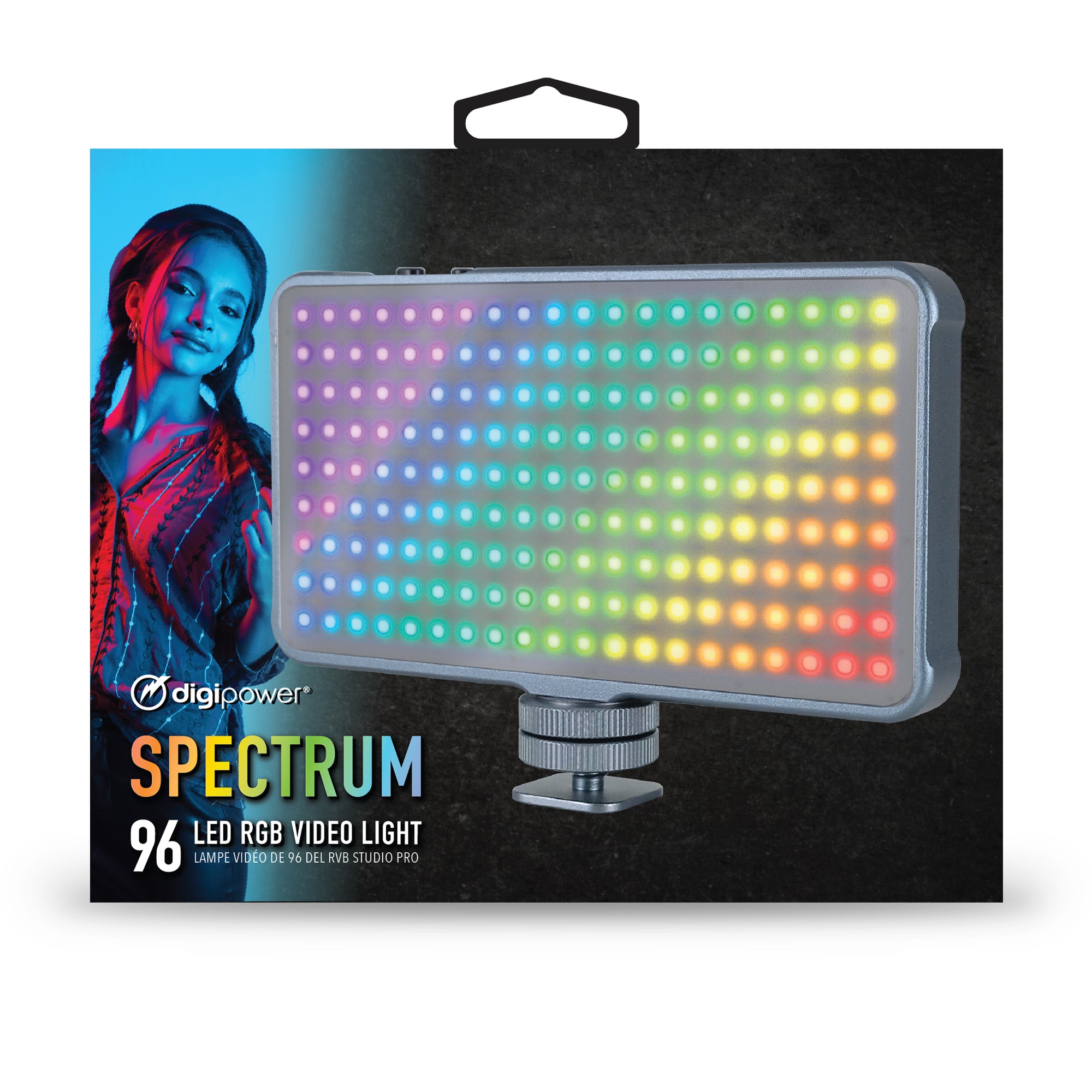 Spectrum RGB 96 LED Video Light – Digipower