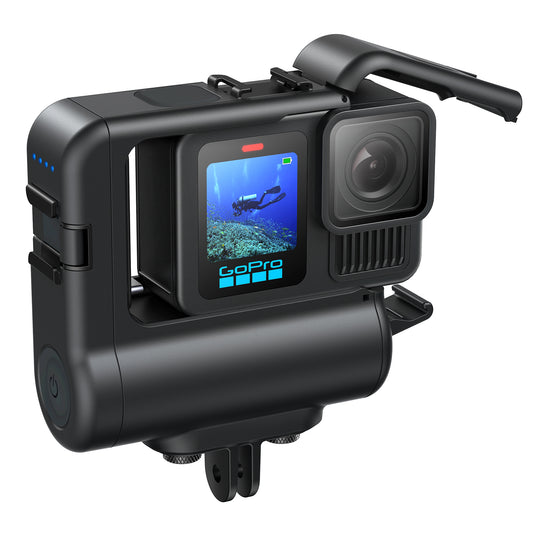 Extended Battery Module For GoPro HERO13, HERO12, HERO11, Hero10 & HERO9 (BLACK) Action Cameras