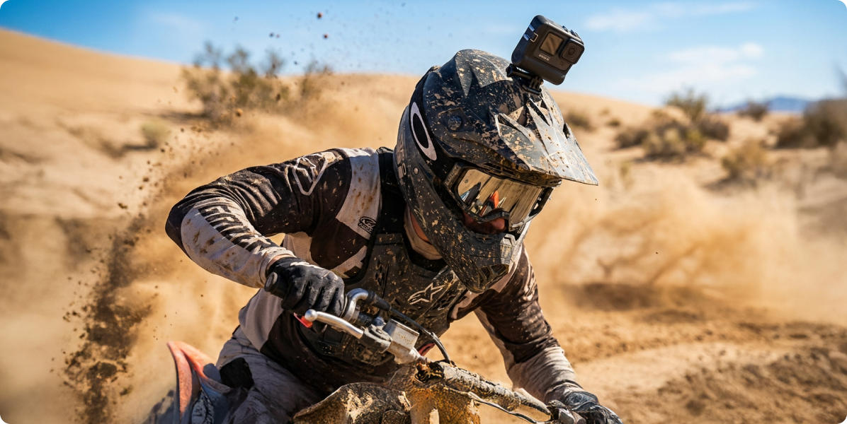 Extended Battery Module For GoPro HERO13, HERO12, HERO11, Hero10 & HERO9 (BLACK) Action Cameras