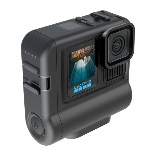 Re-Fuel 9Hr Extended Battery Module for GoPro Hero Black Extreme Weather IP68 Waterproof 33ft Dustproof Dirtproof Rechargeable Pass Through Power Battery Backup