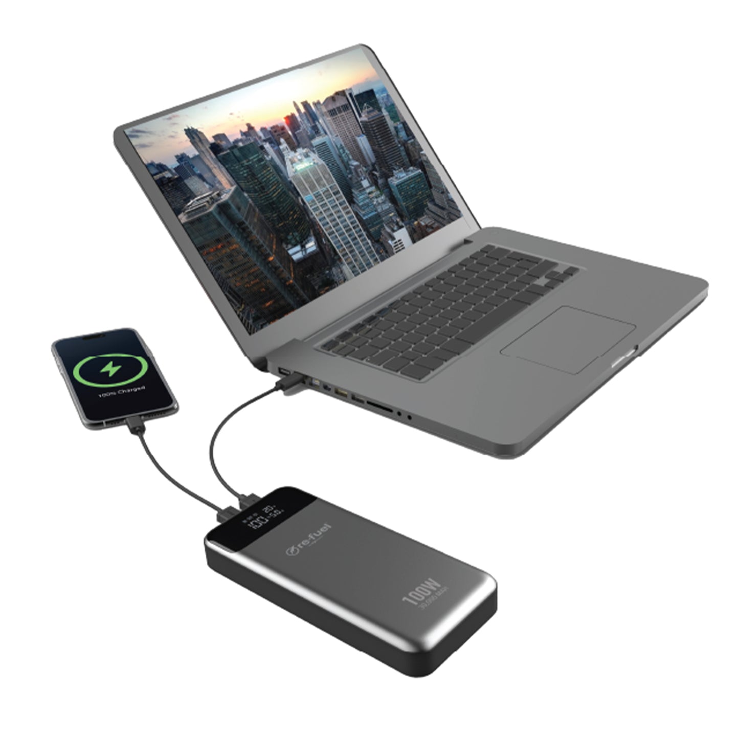 30,000mAh/100W Power Bank