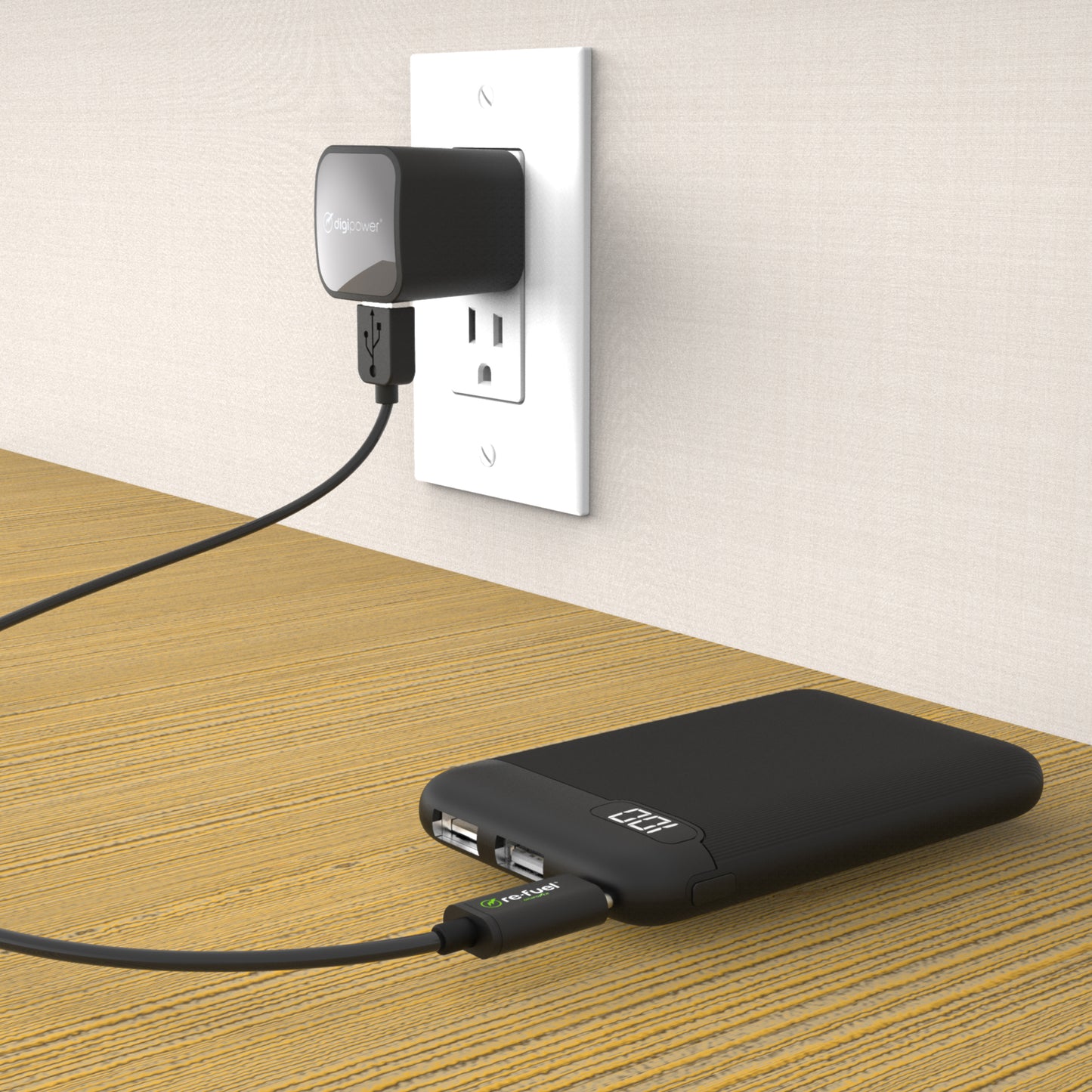 5,000 mAh Triple Type-C Power Bank