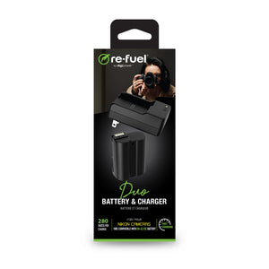 Re-Fuel Charger Battery Kit for Nikon EN-EL15