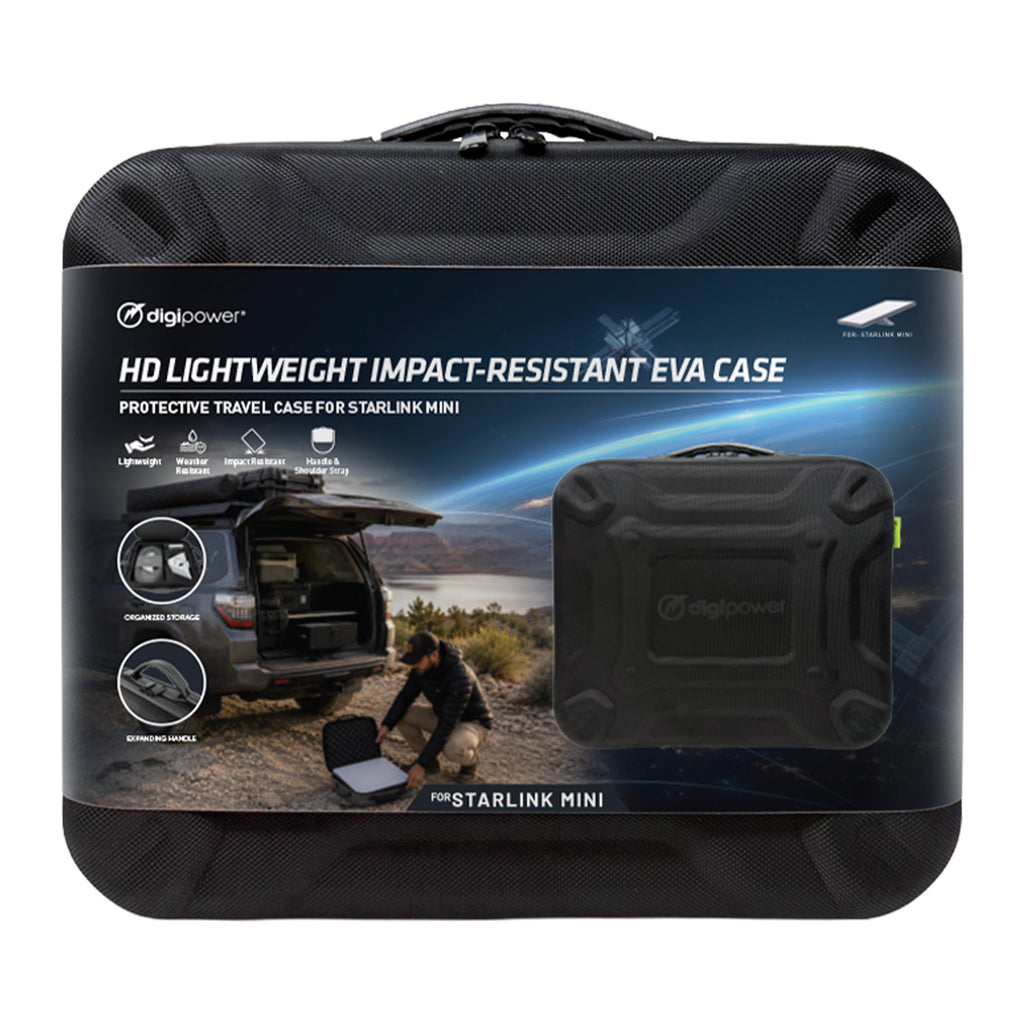 DIGIPOWER Shockproof EVA Carrying Case for Starlink Mini Kit