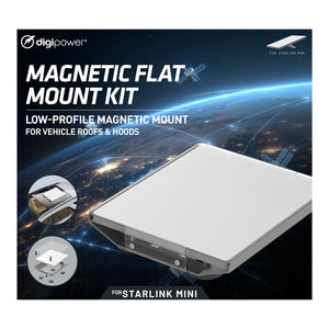DIGIPOWER Car/RV Roof-Top Magnetic Mount for Starlink Mini, 360°