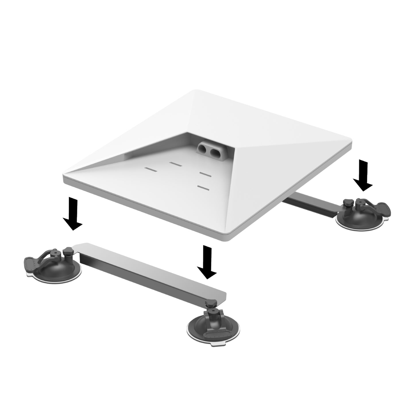 DigiPower Starlink Mini Suction Cup Bracket Set