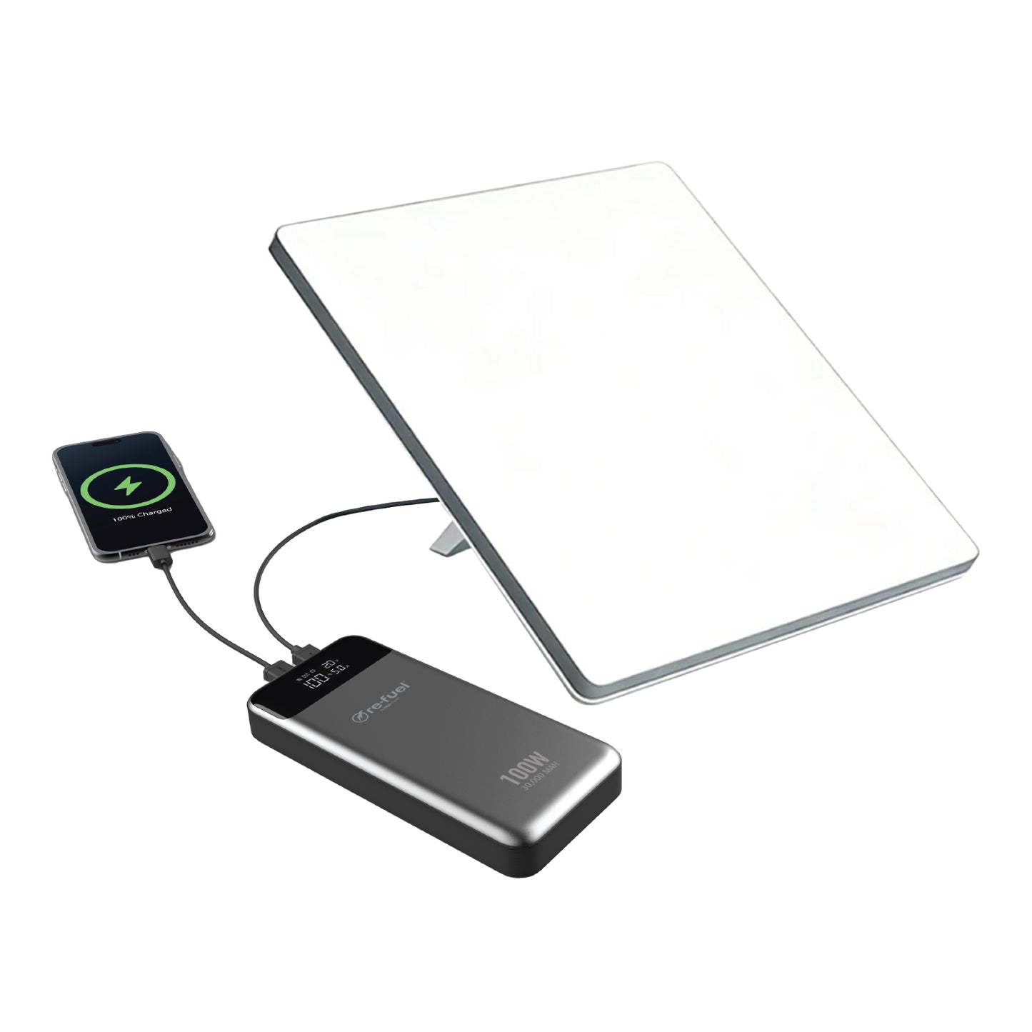 DIGIPOWER 100W Portable Battery Pack, 30000mAh, for Starlink Mini