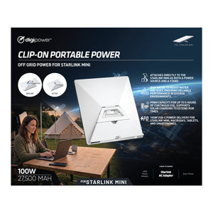 DIGIPOWER RefuelPack 100W Snap-On Battery Pack for Starlink Mini