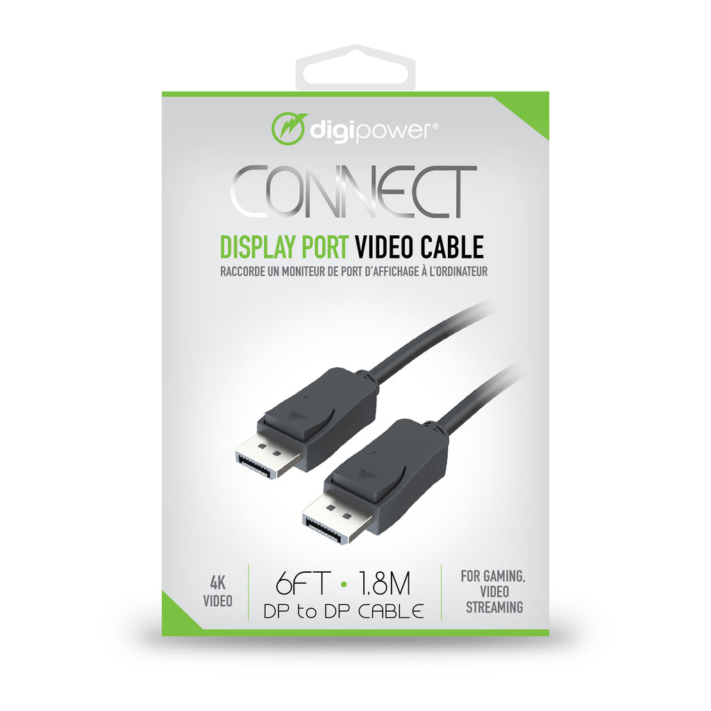 6ft Display Port (DP) Cable