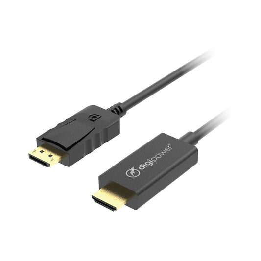 6ft Display Port (DP) to HDMI Cable