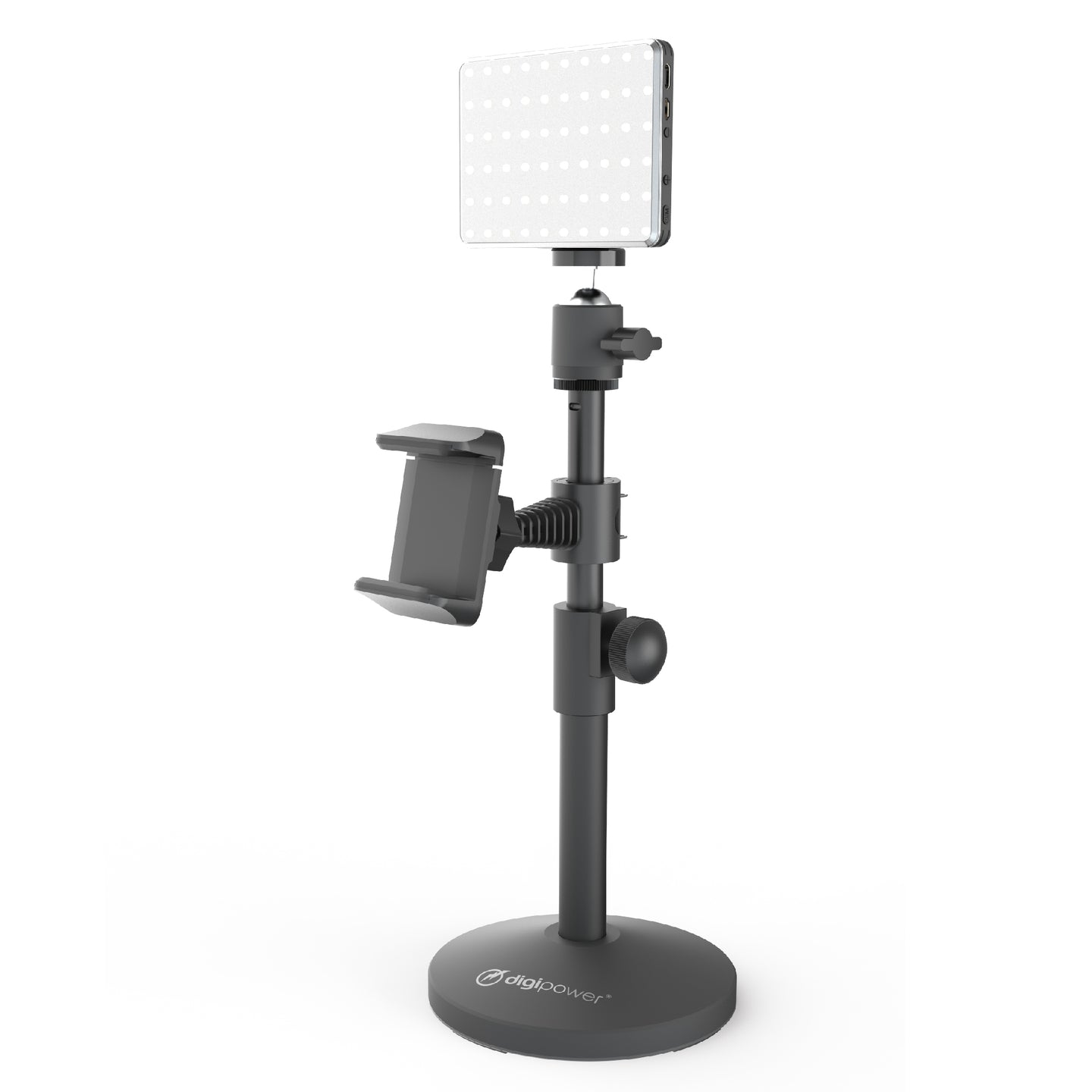 The Achiever - Video Call Pro kit with 60 LED Light, Stand & Smartphone Holder