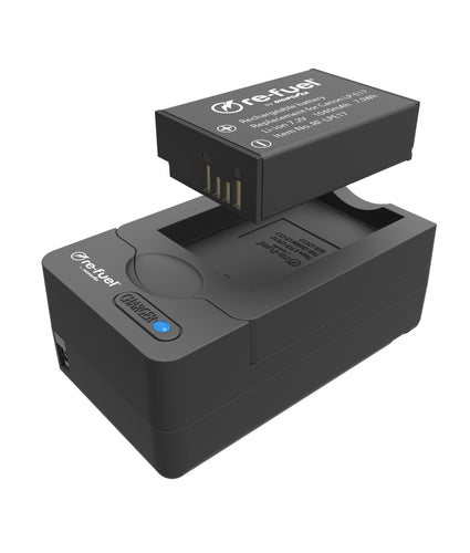 Digipower BP-LPE17 digital camera battery & charger kit, Replacement for Canon LP-E17 battery pack