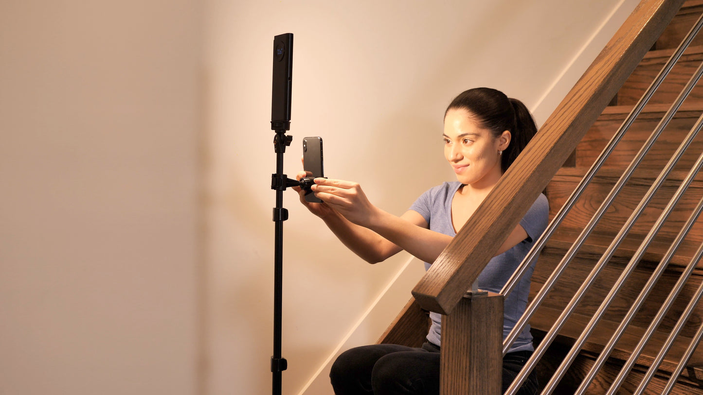 PRO3 - Three Point Lighting Set - Three 180 LED Lights & Three Pro Stands Kit