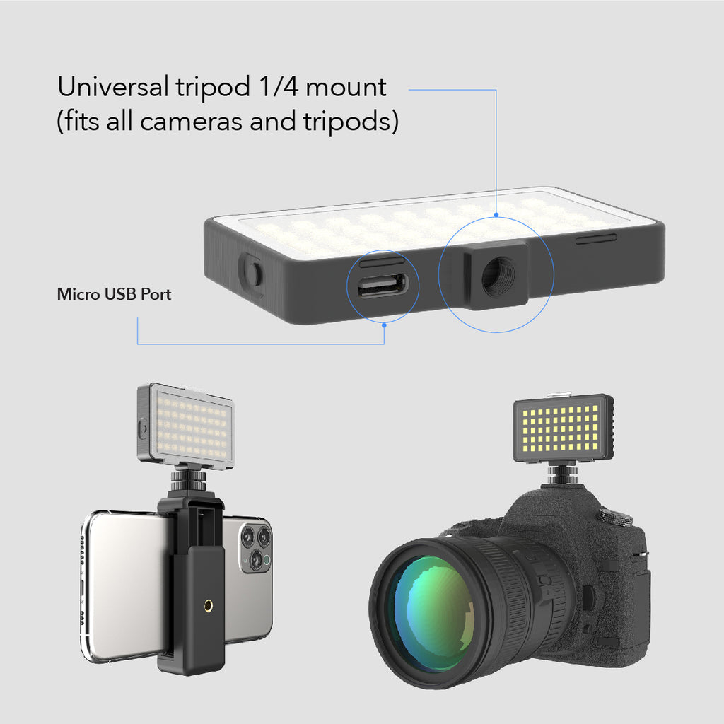 #GoViral - InstaFame - Super Compact 50 LED Video Light