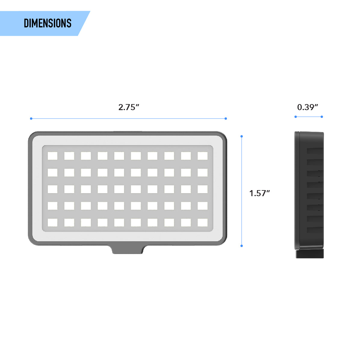 #GoViral - InstaFame - Super Compact 50 LED Video Light