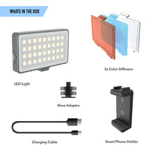 Load image into Gallery viewer, #GoViral - InstaFame - Super Compact 50 LED Video Light