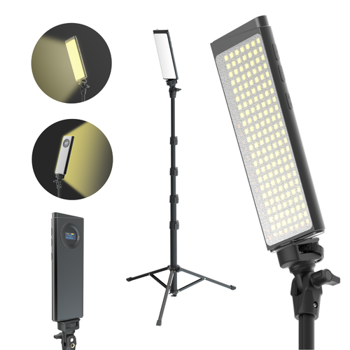 PRO1 - 180 LED Light & Pro Stand Kit For Home, Studio, Content Creation & Vlogging