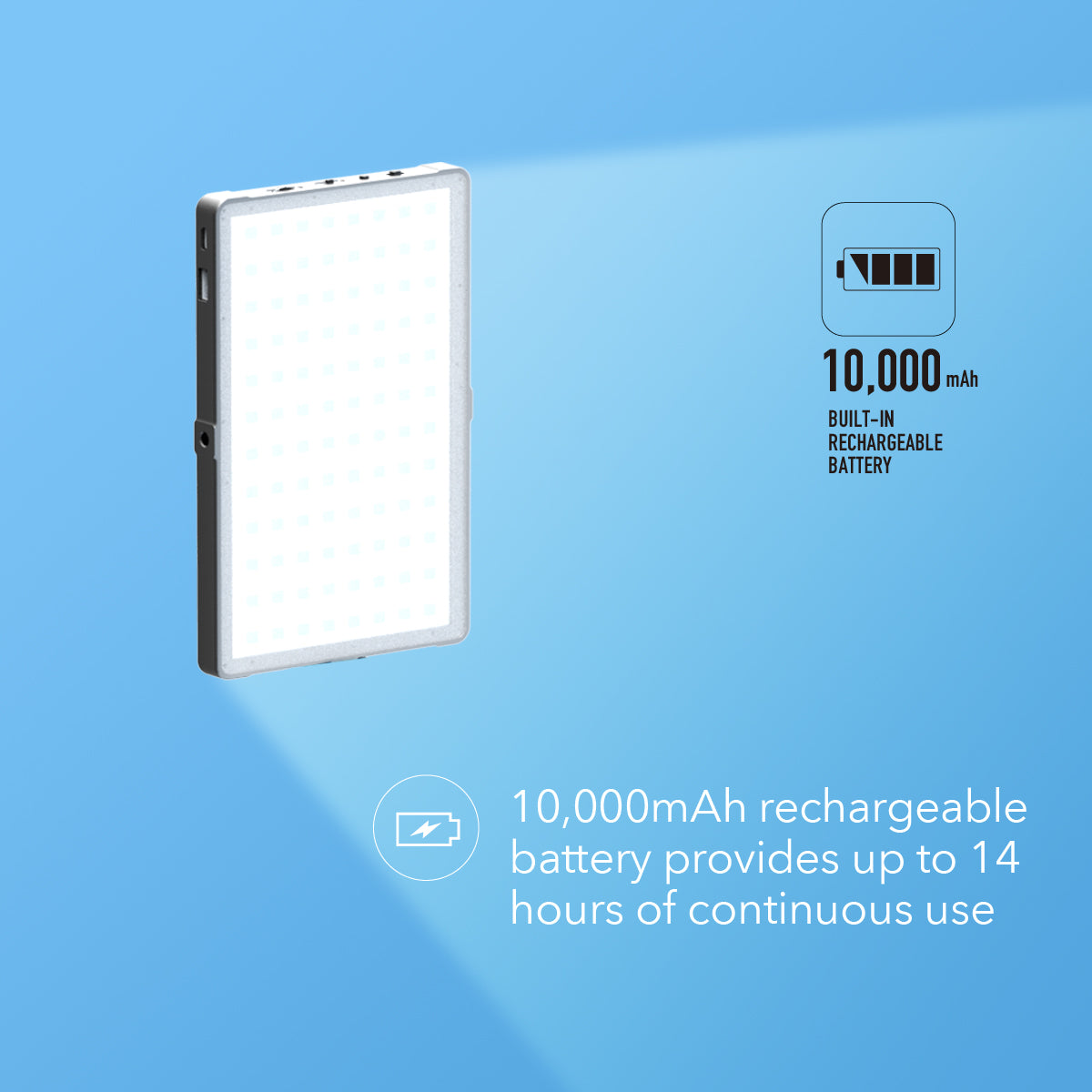 Digipower® Anillo de luz RGB 10