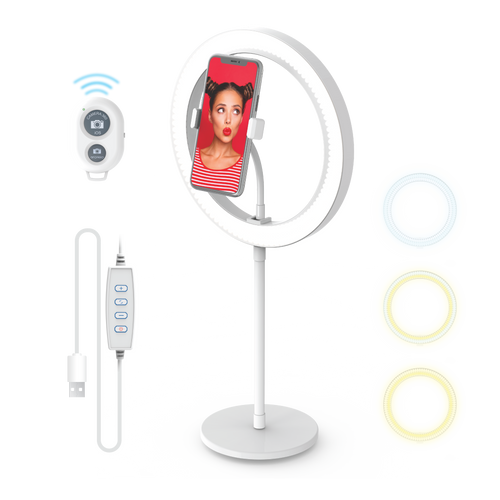 My Story Personal Vlogging Kit 10-inch Ring Light with 120 LEDs