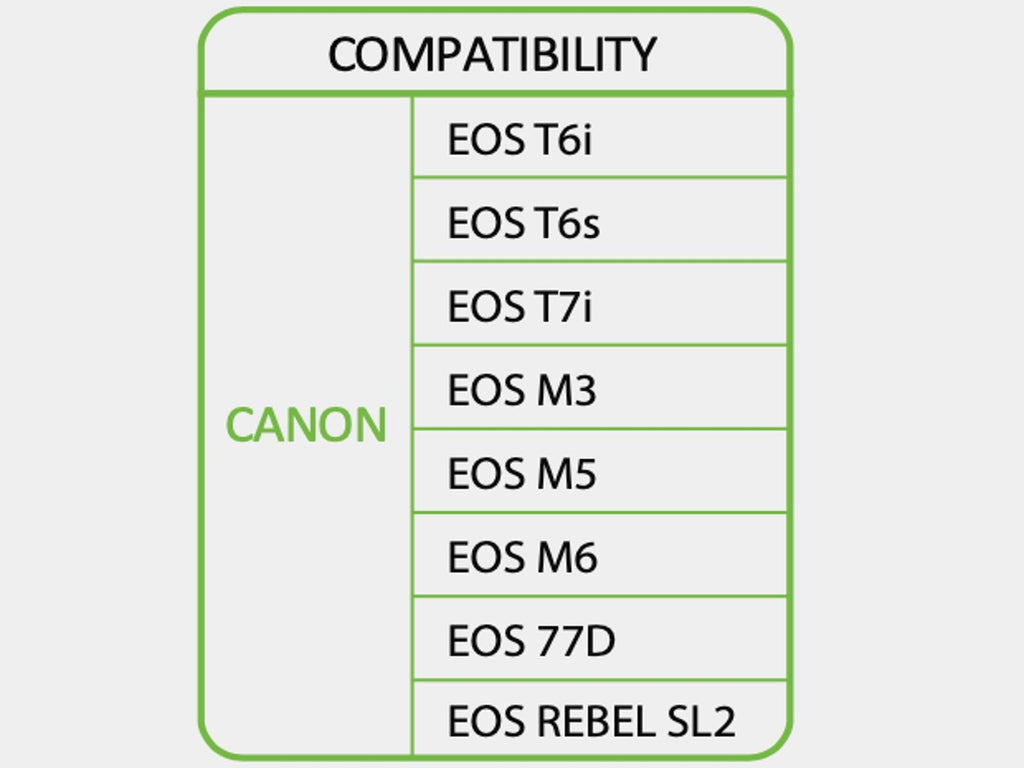 BP-LPE17 digital camera battery & charger kit, Replacement for Canon LP-E17 battery pack