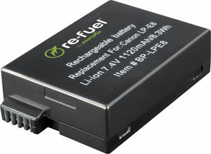 Digipower BP-LPE8 digital camera battery, Replacement for Canon LP-E8 battery pack
