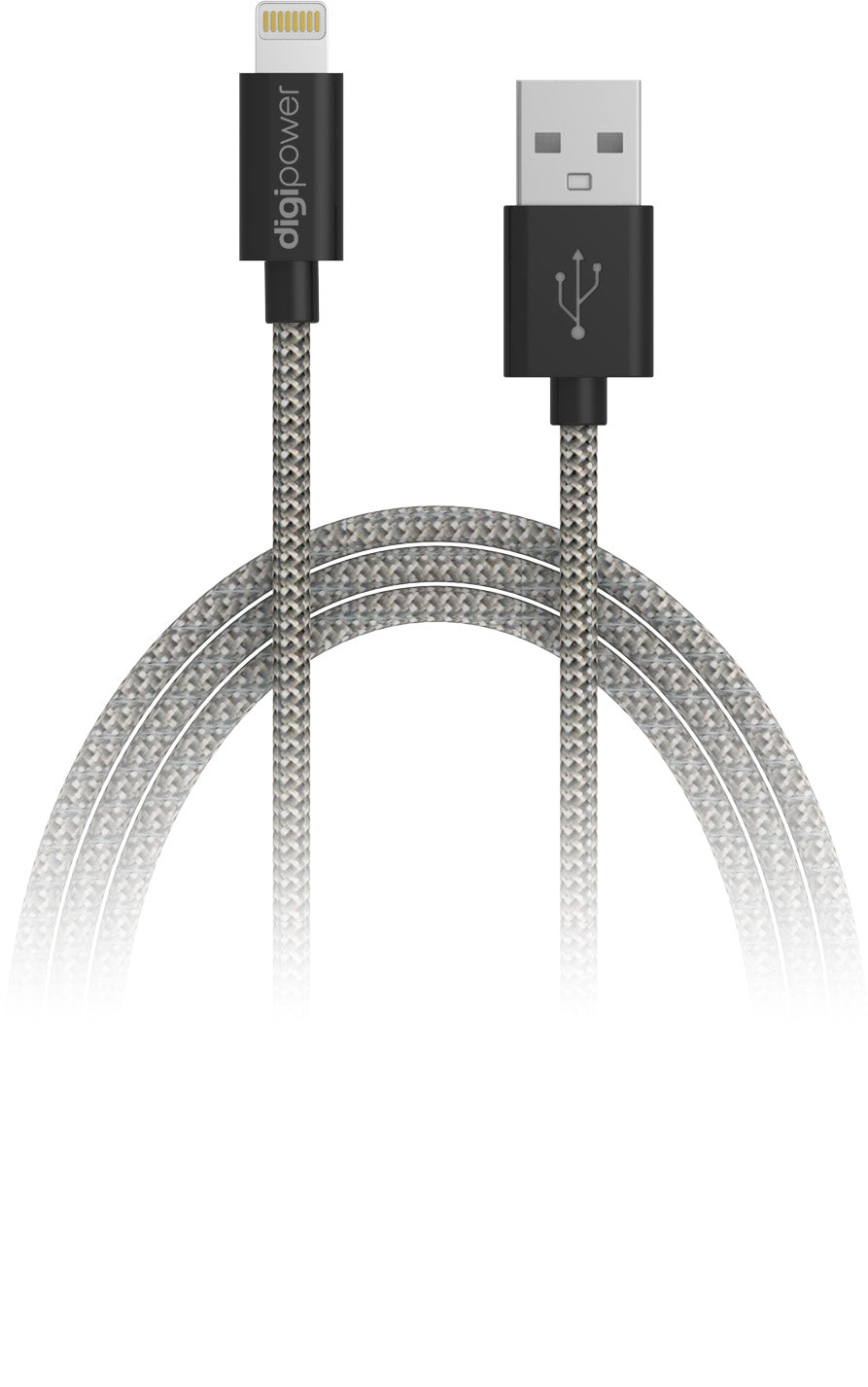 6ft Tangle Free Braided Lightning Cable