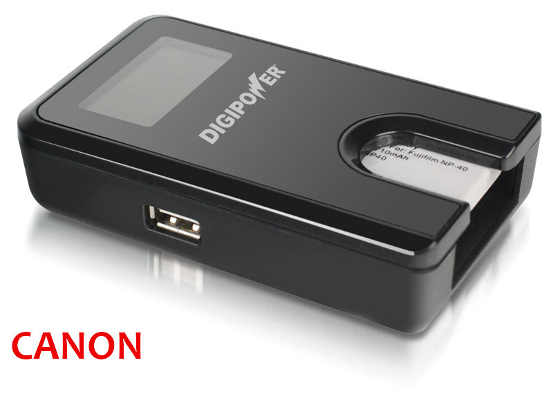 Digital Camera Travel Charger for Canon Batteries